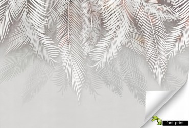 Fototapeta-3d-na-Wymiar-do-Salonu-Sypialni-LISCIE-PALMY-Winylowa-Laminowana-Kod-producenta-PALMY